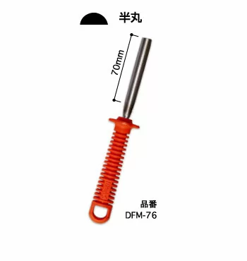 Напильник абразивн., полукругл., для заточки секаторов, ножниц и пр. 76мм